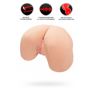 Мастурбатор вагина с вибрацией и ротацией Adel 002 Real Hips фото 2