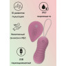 Розовые вагинальные виброшарики с пультом ДУ Era - 8,3 см., фото