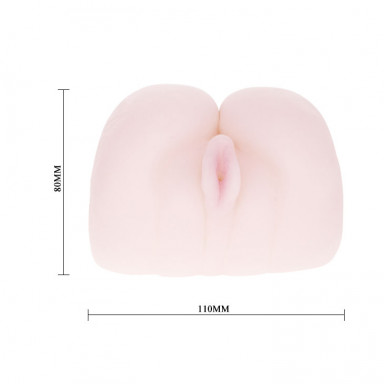 Мастурбатор-вагина компактного размера с вибрацией фото 4