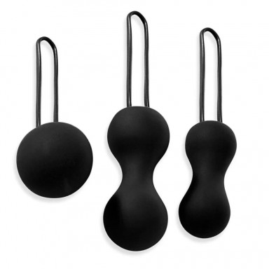 Набор черных вагинальных шариков Je Joue Ami фото 2