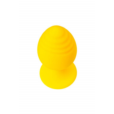 Желтая анальная втулка Riffle - 6 см. фото 3