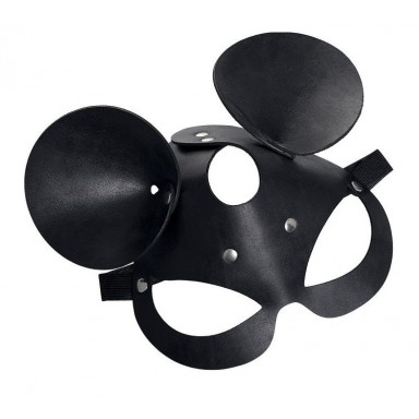 Черная маска с ушками мышки, фото