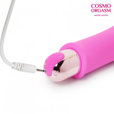 Розовый мини-вибратор для стимуляции эрогенных зон - 15,5 см. фото 5