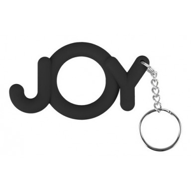 Черное эрекционное кольцо Joy Cocking, фото