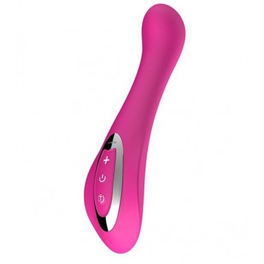 Розовый вибратор Nalone Touch - 20 см., фото