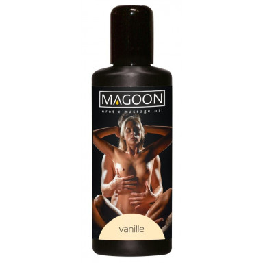 Массажное масло Magoon Vanille с ароматом ванили - 100 мл., фото