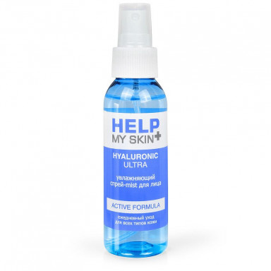 Увлажняющий спрей-mist для лица Help My Skin Hyaluronic - 100 мл., фото