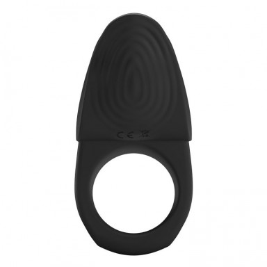 Черное эрекционное кольцо с вибрацией Vibrating Susanna фото 3
