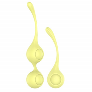Набор желтых вагинальных шариков Lemon Squeeze, фото