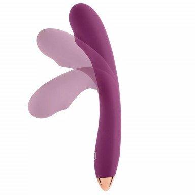 Фиолетовый стимулятор G-точки G-Spot Slim Flexible Vibrator - 22 см. фото 3