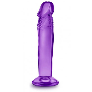 Фиолетовый анальный фаллоимитатор Sweet N Small 6 Inch Dildo With Suction Cup - 16,5 см., фото