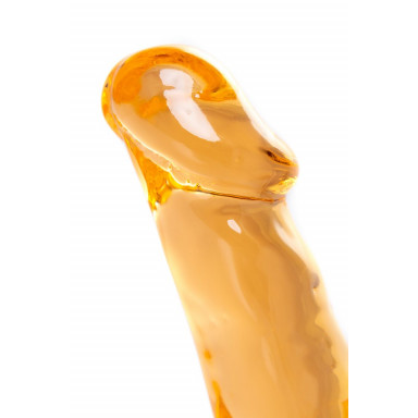 Оранжевый леденец в форме пениса со вкусом аморетто фото 7