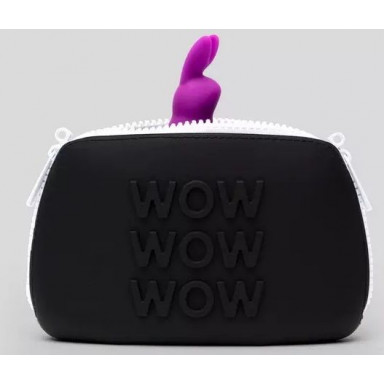 Фиолетовое эрекционное виброкольцо Happy Rabbit Cock Ring Kit фото 4