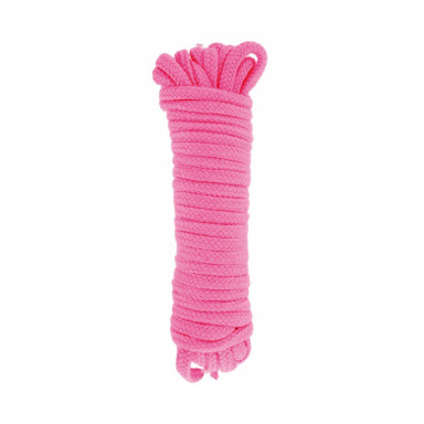 Розовая веревка для связывания Sweet Caress Rope - 10 метров, фото