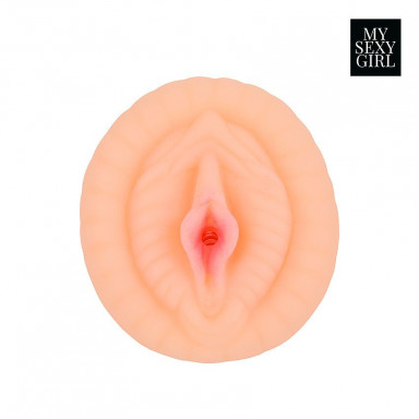 Реалистичный мастурбатор-вагина телесного цвета с вибрацией фото 7