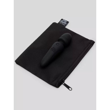 Черный мини-wand Sensation Rechargeable Mini Wand Vibrator - 10,1 см. фото 3