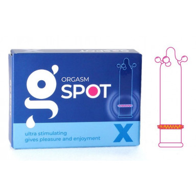 Стимулирующая насадка-презерватив G-Spot X, фото