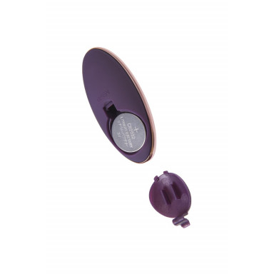 Фиолетовое виброяйцо с имитацией фрикций Bumpy фото 4
