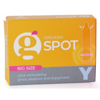 Стимулирующая насадка-презерватив G-Spot Y Big size фото 2