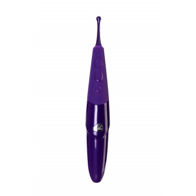 Фиолетовый стимулятор клитора с ротацией Zumio X, фото