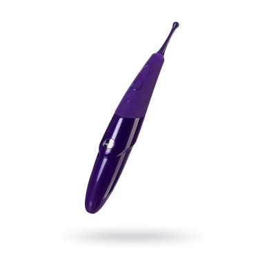 Фиолетовый стимулятор клитора с ротацией Zumio X фото 2