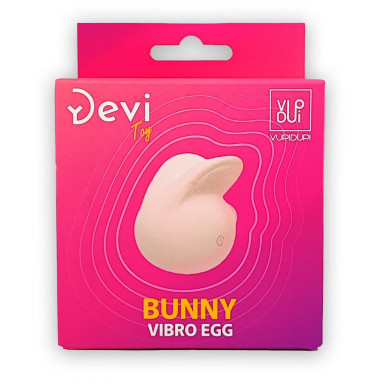 Розовое яичко-зайчик Bunny Vibro Egg фото 2