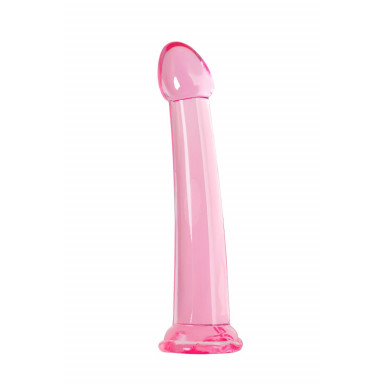 Розовый нереалистичный фаллоимитатор Jelly Dildo XL - 22 см., фото