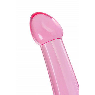 Розовый нереалистичный фаллоимитатор Jelly Dildo XL - 22 см. фото 8