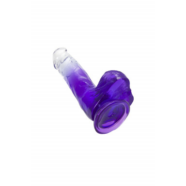 Прозрачно-фиолетовый фаллоимитатор Radi - 17,5 см. фото 3