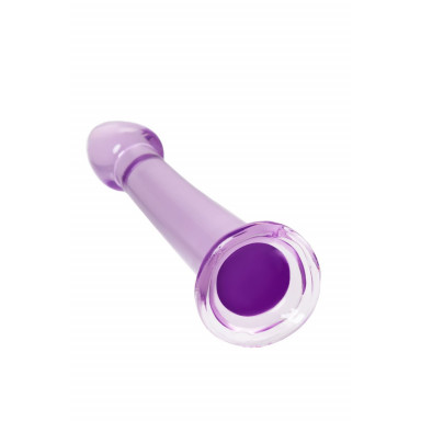 Фиолетовый фаллоимитатор Jelly Dildo S - 15,5 см. фото 4
