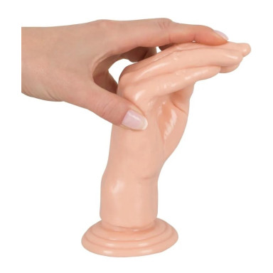 Телесный массажер-рука для фистинга Hand Dildo - 21 см. фото 4