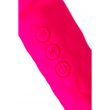 Розовый жезловый вибратор Peony - 20,5 см. фото 10