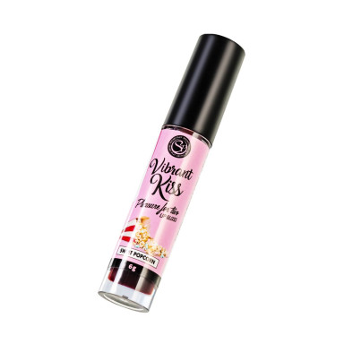 Бальзам для губ Lip Gloss Vibrant Kiss со вкусом попкорна - 6 гр. фото 4