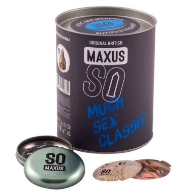Классические презервативы в кейсе MAXUS So Much Sex - 100 шт. фото 2