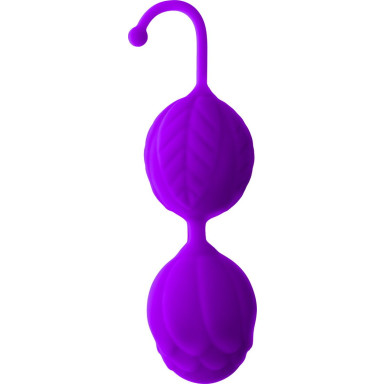 Фиолетовые вагинальные шарики Horny Orbs фото 2