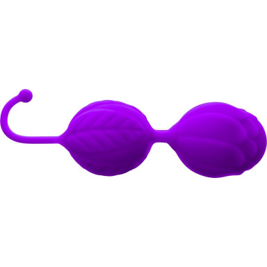 Фиолетовые вагинальные шарики Horny Orbs фото 5