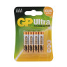 Батарейки алкалиновые GP Ultra Alkaline 24А AАA/LR03 - 4 шт., фото