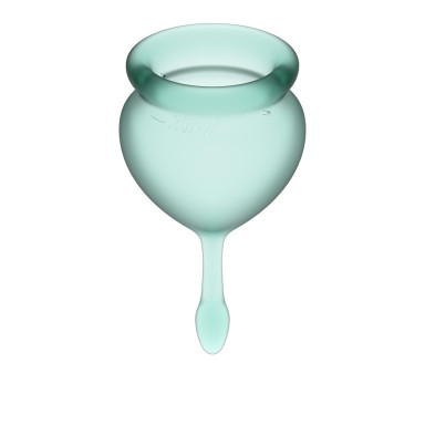 Набор синих менструальных чаш Feel good Menstrual Cup фото 16