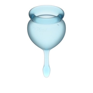 Набор синих менструальных чаш Feel good Menstrual Cup фото 12