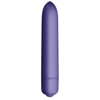 Фиолетовая вибропуля Berri Licious - 9 см., фото
