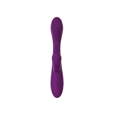 Фиолетовый вибратор-кролик G-Spotter - 19,5 см. фото 5