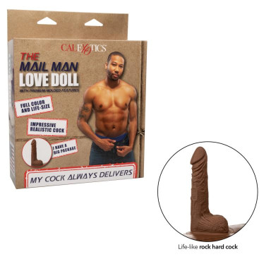 Надувная кукла-мужчина с фаллосом Mail Man Love Doll фото 3