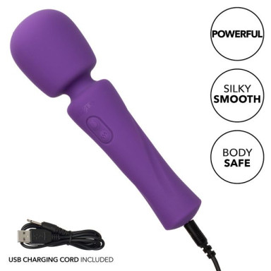 Фиолетовый ванд Stella Liquid Silicone Massager - 17,25 см. фото 6