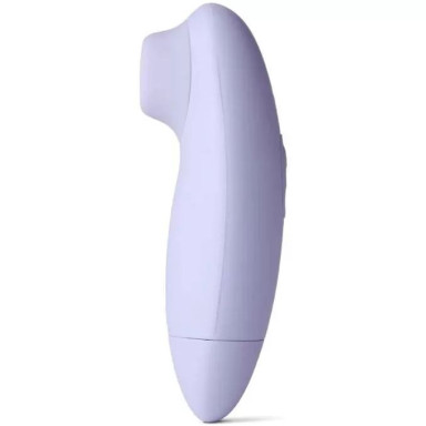 Фиолетовый вакуумный стимулятор клитора So Divine Pearl - 10 см. фото 3