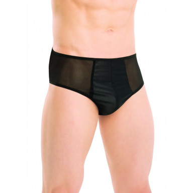 Сексуальные трусы со шнуровкой на задней части, XL-XXL, черный, фото