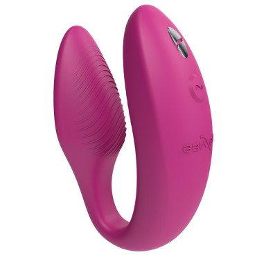 Розовый вибратор для пар We-Vibe Sync 2, фото