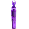 Фиолетовый клиторальный стимулятор-ракета с мишкой GOOD VIBES BEAR VIBRATOR, фото