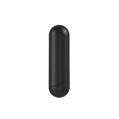 Черная перезаряжаемая анальная пробка №08 Cone-shaped butt plug - 13,5 см. фото 5