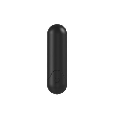 Черная перезаряжаемая анальная пробка №08 Cone-shaped butt plug - 13,5 см. фото 6