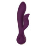 Фиолетовый вибратор-кролик Fantasy - 22,25 см., фото